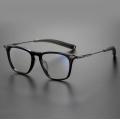 TR Material de titanio Templo Clear Designer Gafas