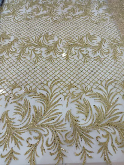 2022 The latest high quality glitter sprinkled on glitter women's fabric tulle fabric