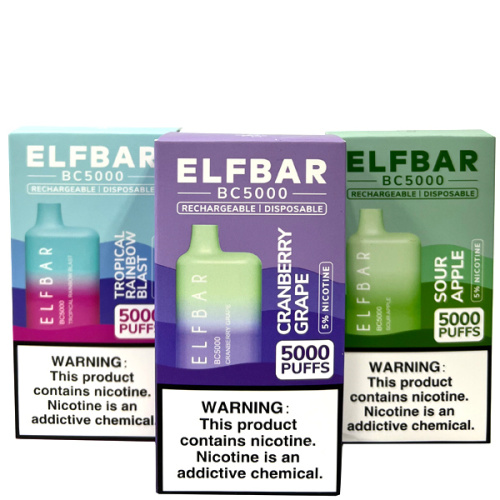 Elf Bar BC5000 ECIGS Disposable Vape