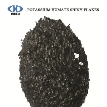 100% SOLUBLE POTASSIUM HUMATE FLAKES