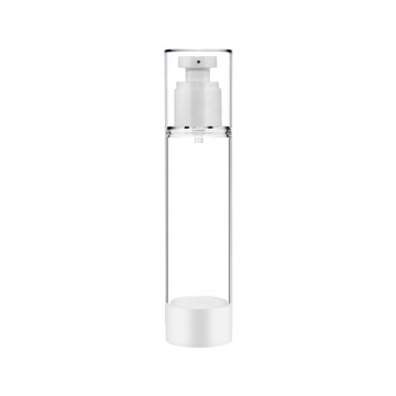 Transparante airless cosmetische pompflessen en spuitflessen - verschillende maten