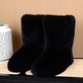 Women Rain Boots Snow Boots Fashion Faux Fur Boots Factory