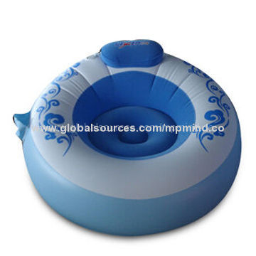 Inflatable Chair, Made of 0.25mm PVC and 0.30 Flocked PVC, Customized Color and Size are Accepted