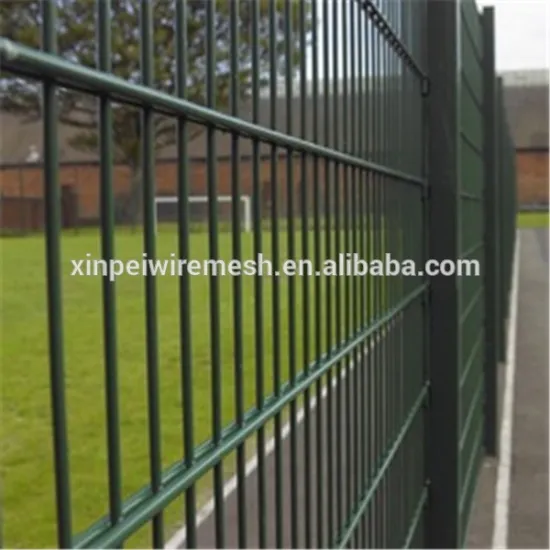 Garden Powder coated double wire mesh fence for German market (high quality factory)