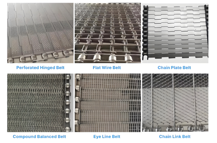 Wire mesh belt conveyor