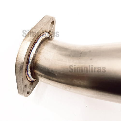 Rostfreier Auspuffschalldler für 02-05 Honda Civic SI Fließheckback