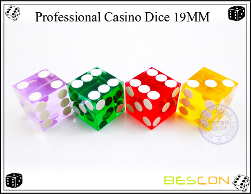 Bescon-Professional Casino Dice 19MM