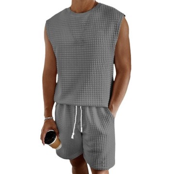 2024 Men's Casual Sportswear Set: Tank Top and Shorts
