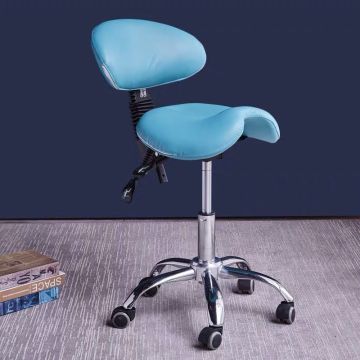 Beauty salon master saddle chair