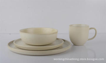 Wholesale New Style French White Porcelain Tableware