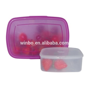 Eco-Friendly transparent plastic food container