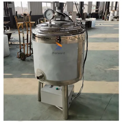 High/Low Temperature Milk Pasteurizer Tank: Dairy Sterilizer Machine for Sale