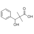 Benzenepropanoik asit, b-hidroksi-a, a-dimetil-CAS 23985-59-3