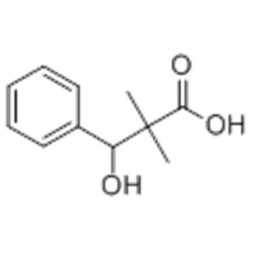 बेन्जेनप्रॉपनिक एसिड, बी-हाइड्रॉक्सी-ए, ए-डाइमिथाइल- कैस 23985-59-3