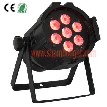 Stage LED Full-Color PAR Can/LED 7PCS 10W 4 (Quad) -in-1 PAR Light