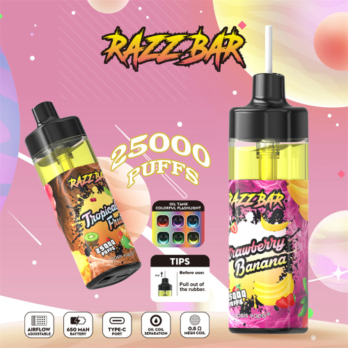Razz bar 25000 Puffs Oil Coil Separation Slovakia