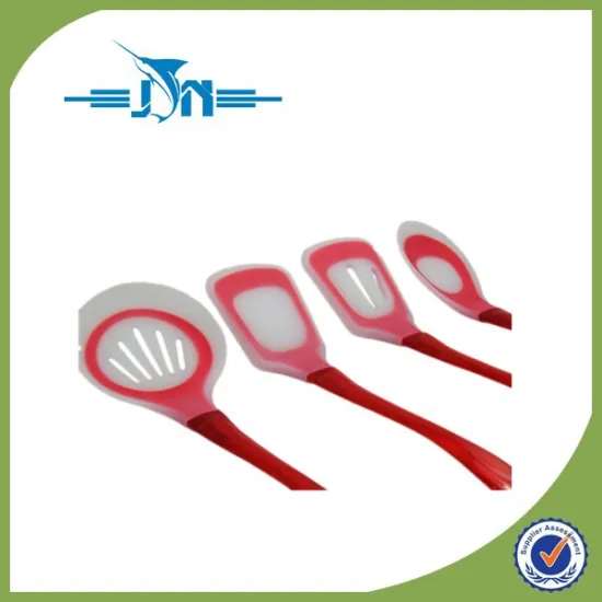 2015 hot sale silicone kitchen utensil set