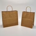 Bolsa de bolso de papel kraft de tamaño múltiple personalizado