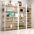 Projeto Modern Wood Shelf Bookcase Wall