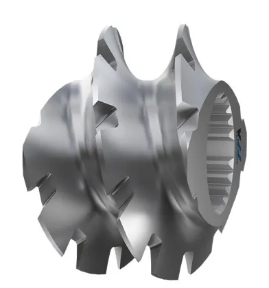 Spare parts for extruders and granulators