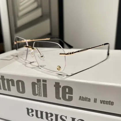 China Cartier Wholesale Rimless Designer Sunglasses