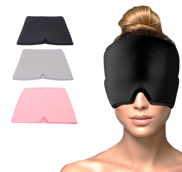 Cappello da ghiaccio gel riutilizzabile per mal di testa ed emicrania