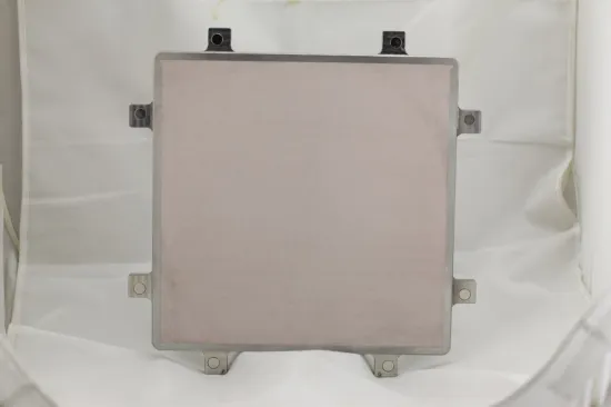 Vacuum chuck for flat panel wafer square shape