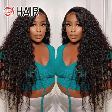 GS Wholesale Vietnamese Raw Human Hair Lace Front Pre Plucked Wig