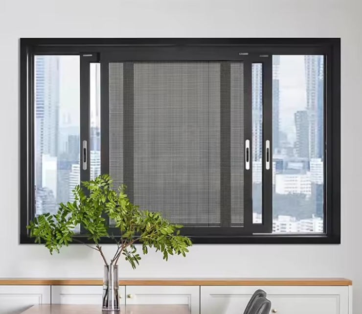 Aluminum sliding windows