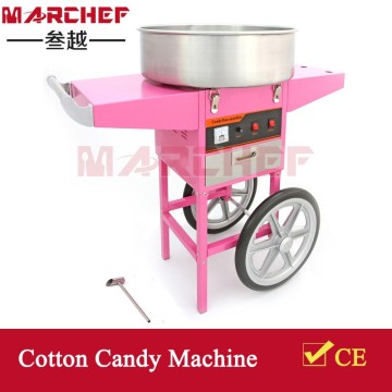 Máy kẹo bông công nghiệp ECF-520C với cart_candy Floss Machine_fairy Dung sản