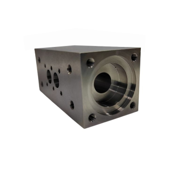 CNC Milling Services for Precision Aluminum Alloy Parts with Black Hard Oxidation