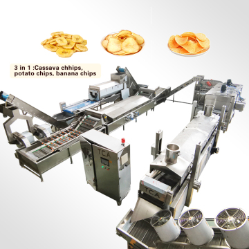 20 Ton Automatic French Fries and Potato Chips Production Line
