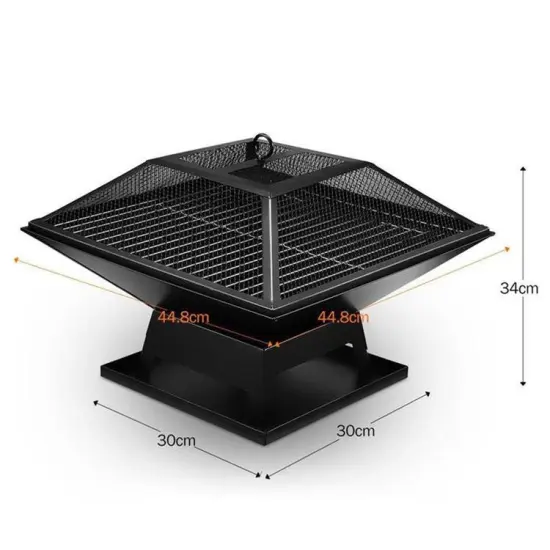 OEM Thickened Foldable Kitchen Mini Smokeless Bbq Roaster Grill Outdoor Camping Stainless Steel Charcoal Stove Grills