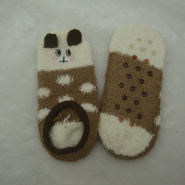 WSP-317 Fanshion Women Spa Socks for Wholesale/Anti-slip Gel Socks Home Use