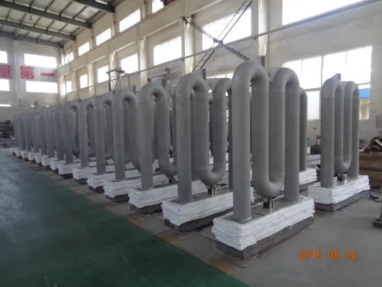 W-shaped centrifugal casting radiant tube