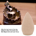 20 Pcs Natural Sandalwood Backflow Incense Indoor Tower Aroma Purifying Freshener Incence Cones for Incense Burner Holder