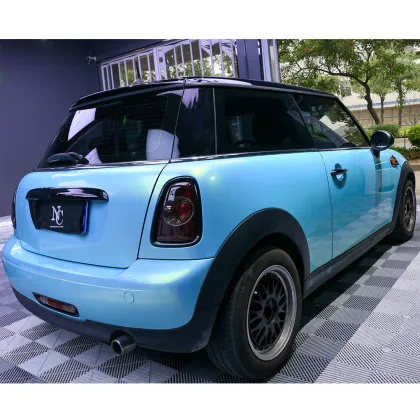 Magic Glacier Blue Car