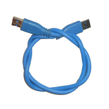 Blue USB2.0 Data Cable (A to A) with PVC Jacket