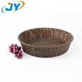 Washable round PP Rattan fruit and vegetable basket