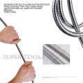 360 degree rotation function braided hose pipe bathroom shower tube
