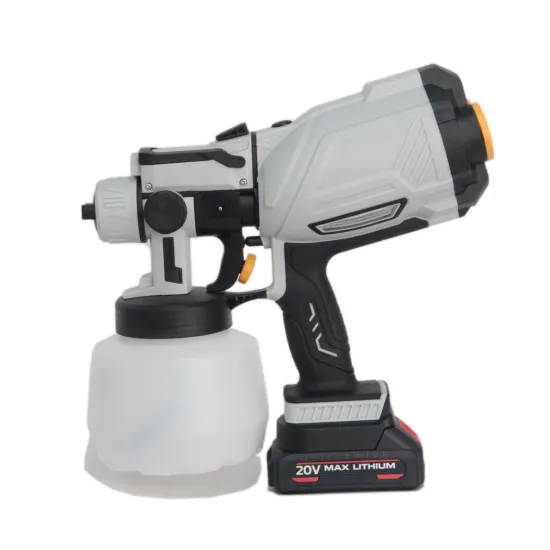 HVLP Spray Gun CX34: Cordless and Portable for Interior Painting