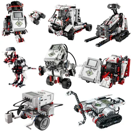 Stemedu Student MOC Educational Robot Building Blocks for MindStorms EV3 45544 & 45560 Expansion