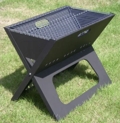 Luge brand portable notebook BBQ grill simple BBQ grill with light weight