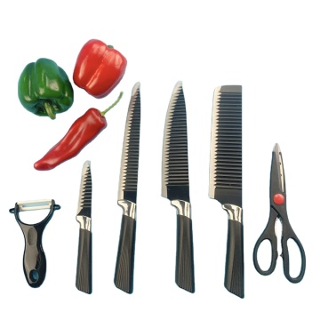 Professional Durable 6pc kitchen knife set