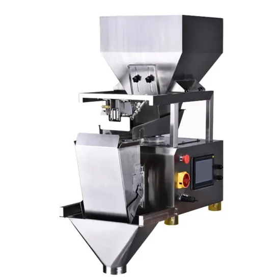 Single Head Linear Weigher: Precise Packaging Machine for Rice, Coffee Powder, and Other Particles