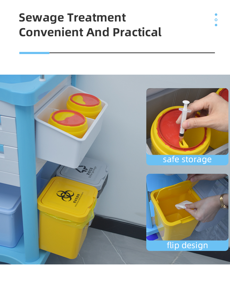 hospital dressing trolley