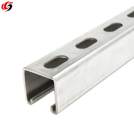 Slotted channel c channel unistruct channel