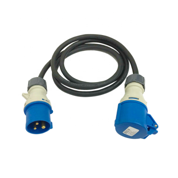 IP44 Industrial Generator Waterproof Plug and Socket - 3 Pin