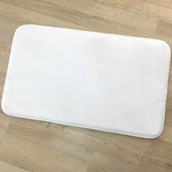 Wholesale Rugs Door Mats Sublimation Printing White Monogram Blanks