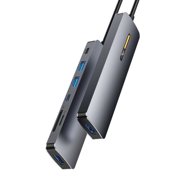 TOOCKI 5 GBPS 7-IN 1 USB-C HUB: HDMI, Sạc bộ chuyển đổi &amp; trạm nối